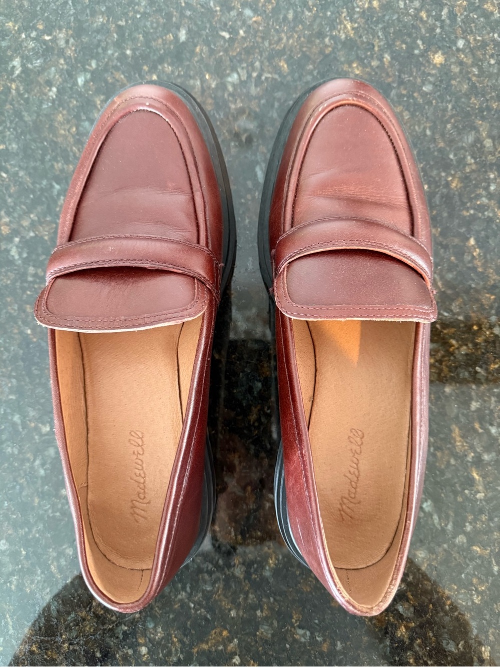 Madewell Loafers. Size 11. Brownish Red Color
